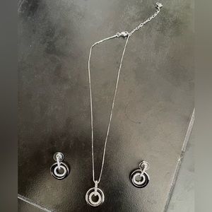 Swarovski Crystal Necklace and Earrings Set